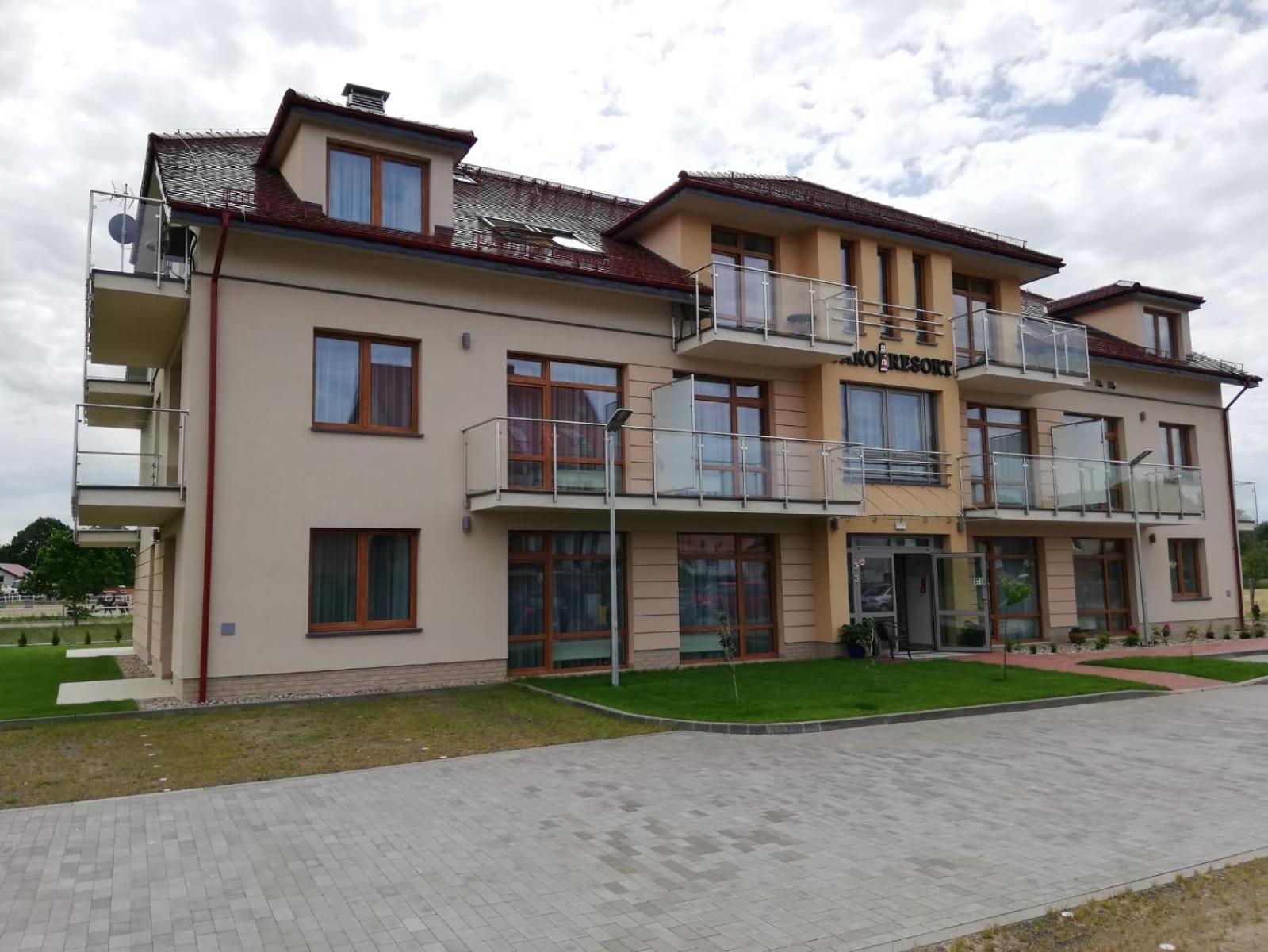 Faro Resort Mrzeżyno Buitenkant foto